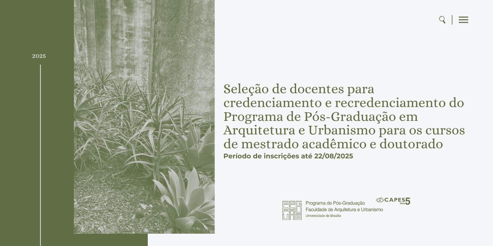 Edital de credenciamento e recredenciamento - 2025