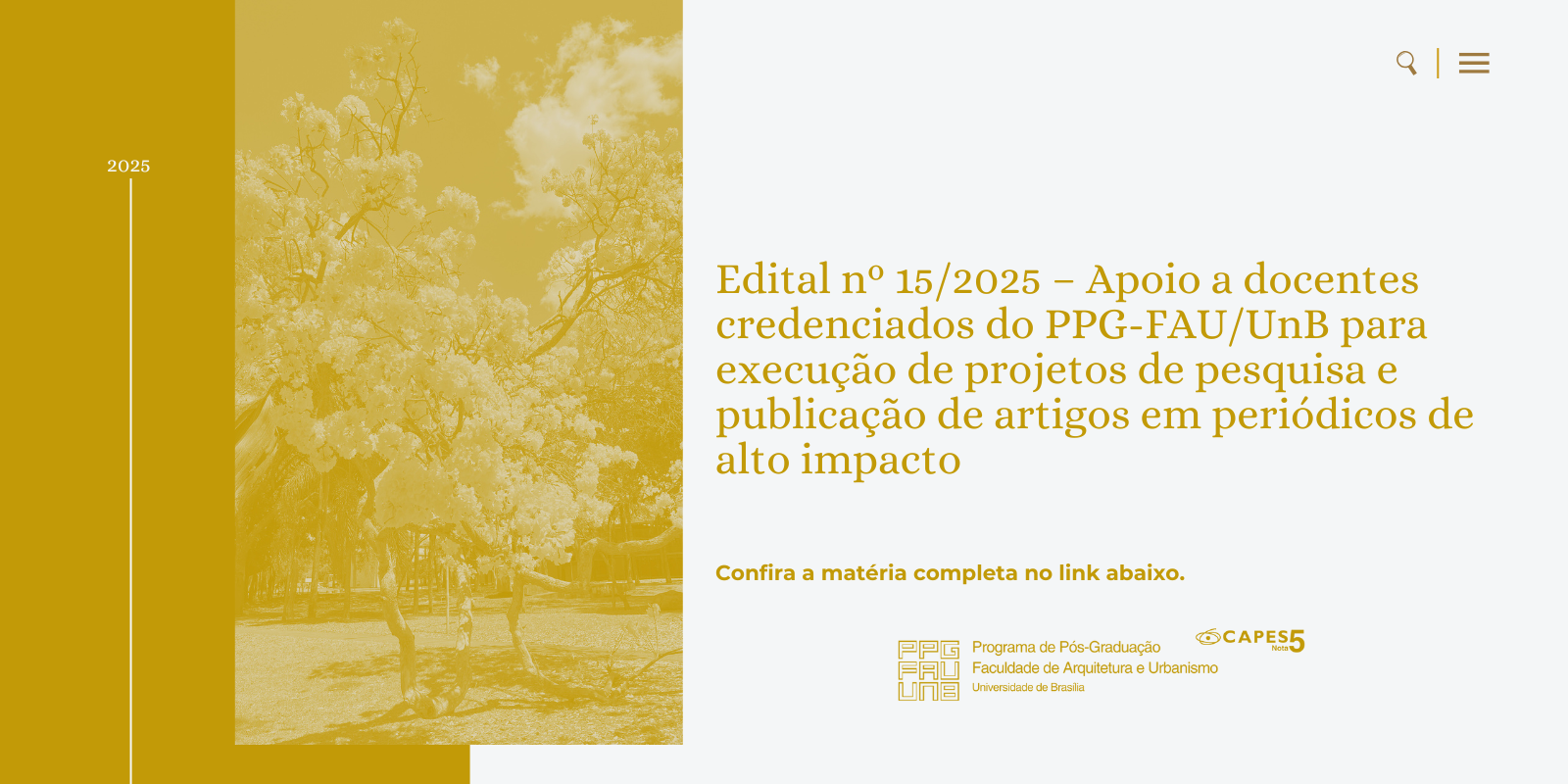 Edital nº 15/2025